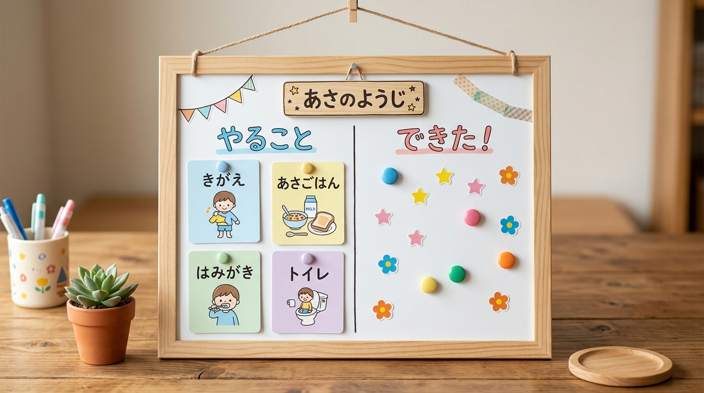 お支度ボード 実写モックアップ